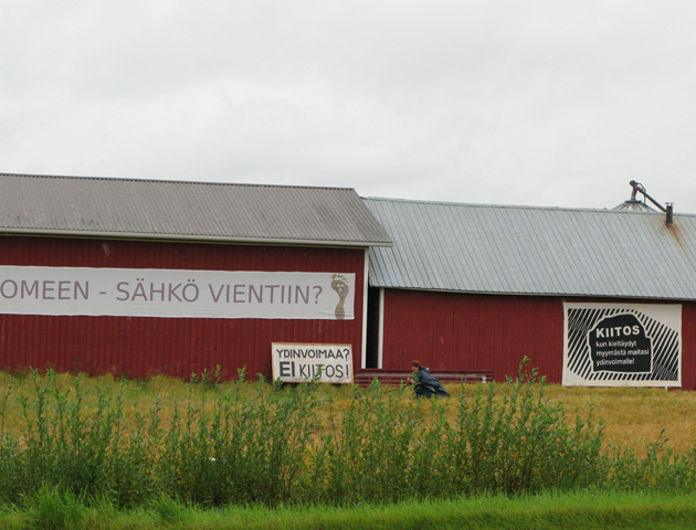 Thank you for not selling your land to the nuclear power.