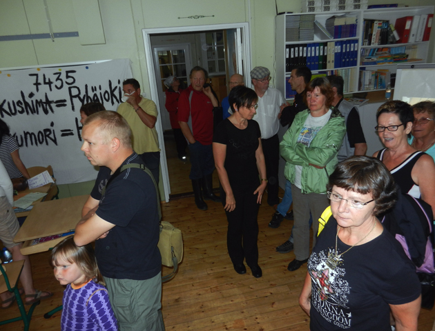 Parhalahti school show&tell event. Photo by Claudiu Cobilanchi.